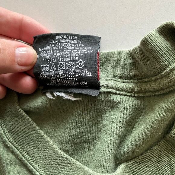 Zion Rootswear Womens War Is Not The Answer Marvin Gaye Green T-Shirt Small - Picture 7 of 8